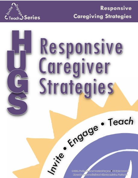 Clickable image. HUGS Responsive Caregiver Strategies cover 
