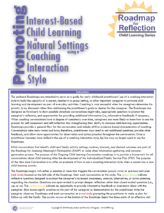 Clickable image. Cover "Promoting Interest-Based Child Learning in Natural Settings using a Coaching Interaction Style."
